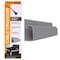 Fleming Supply J Channel Desk Cable Organizer, 5 Gray Raceway, Cord Cover Management Kit for Desks, Offices 234675XBR - alternate 1